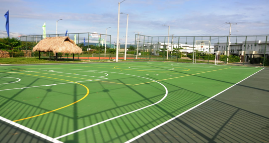 Canchas deportivas multifuncionales del conjunto